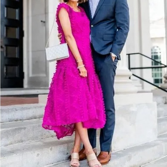 Anthropologie Maeve Blythe textures midi dress XSP - Picture 5 of 8